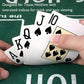 KEAIDUO Waterproof Poker Cards 100% Plastic - Washable PVC Playing Cards Deck - Durable, Spill Proof & Smooth Shuffle for Casino Game Night, Travel
