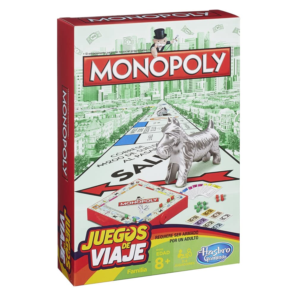 Hasbro Gaming Monopoly Grab and Go Game