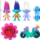Fisher-Price Imaginext DreamWorks Trolls Toys Sparkle & Roll Pack, Poppy Branch & Guy Diamond Figures for Pretend Play Kids Ages 3+ Years