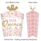 Big Dot of Happiness Mis Quince Anos - Table Decorations - Quinceanera Sweet 15 Birthday Party Fold and Flare Centerpieces - 10 Count