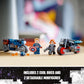 LEGO Marvel Black Widow & Captain America Motorcycles 76260 Buildable Marvel Toy for Kids Ages 6-8, Marvel Playset Based on the Avengers Age of Ultron