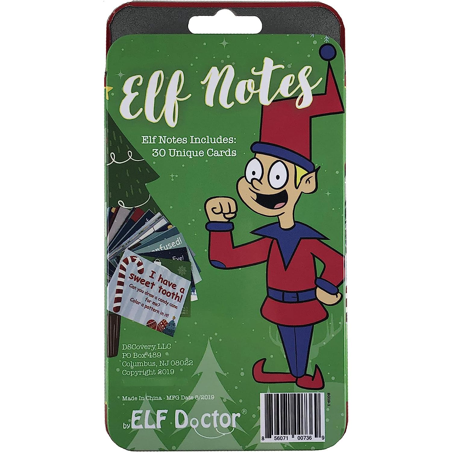 Elf Doctor Elf Notes Educational Christmas Elf Accessories - Pack of 30