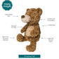 Mary Meyer Stuffed Animal Again Friends Soft Toy Made from Recycled Materials, 12-Inches, Teddy Bear