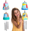 Make Your Own Wind Chime Craft Kit, 2-Pack - Large Bells, Stencils & Beads | DIY Arts and Crafts for Kids Ages 6-12 | Creative Gift for Boys and Girls