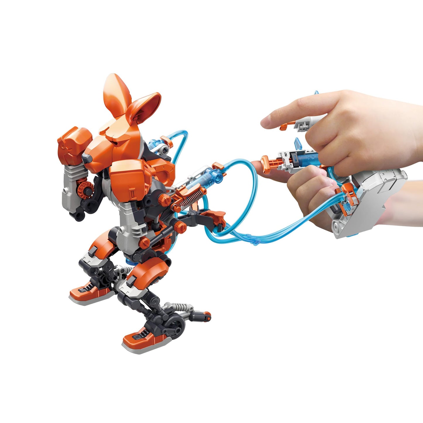 Thames & Kosmos Hydraulic Boxing Bots STEM Experiment Kit | Build Two Hydraulic-Powered Boxing Robots! | Explore Water-Powered Systems | Challenge