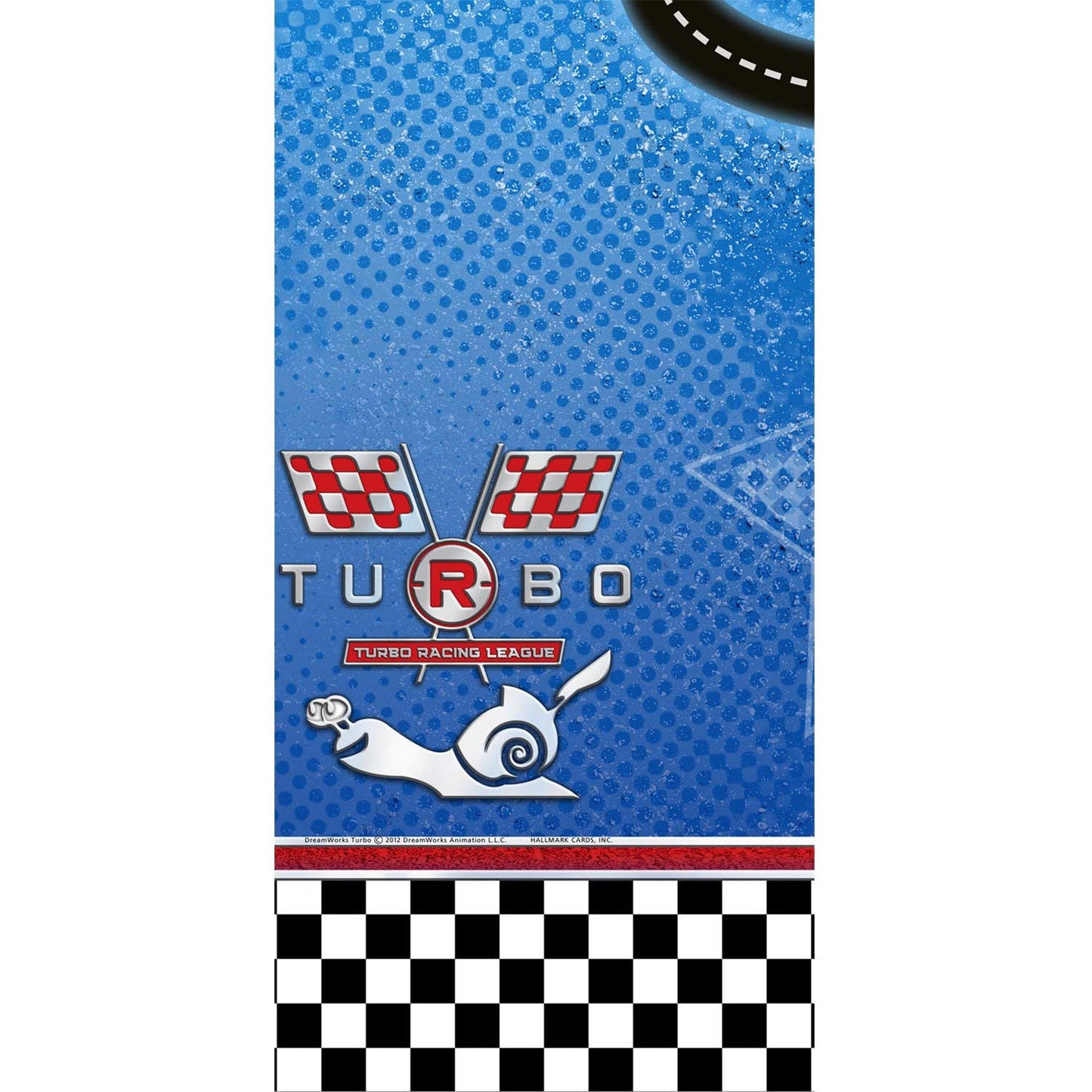 Turbo the Movie Party Table Cover - 1 piece