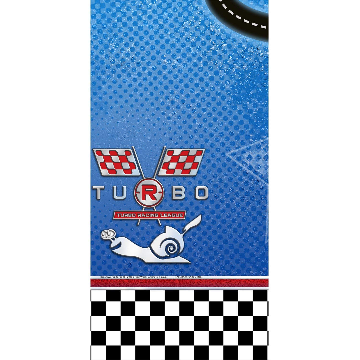 Turbo the Movie Party Table Cover - 1 piece