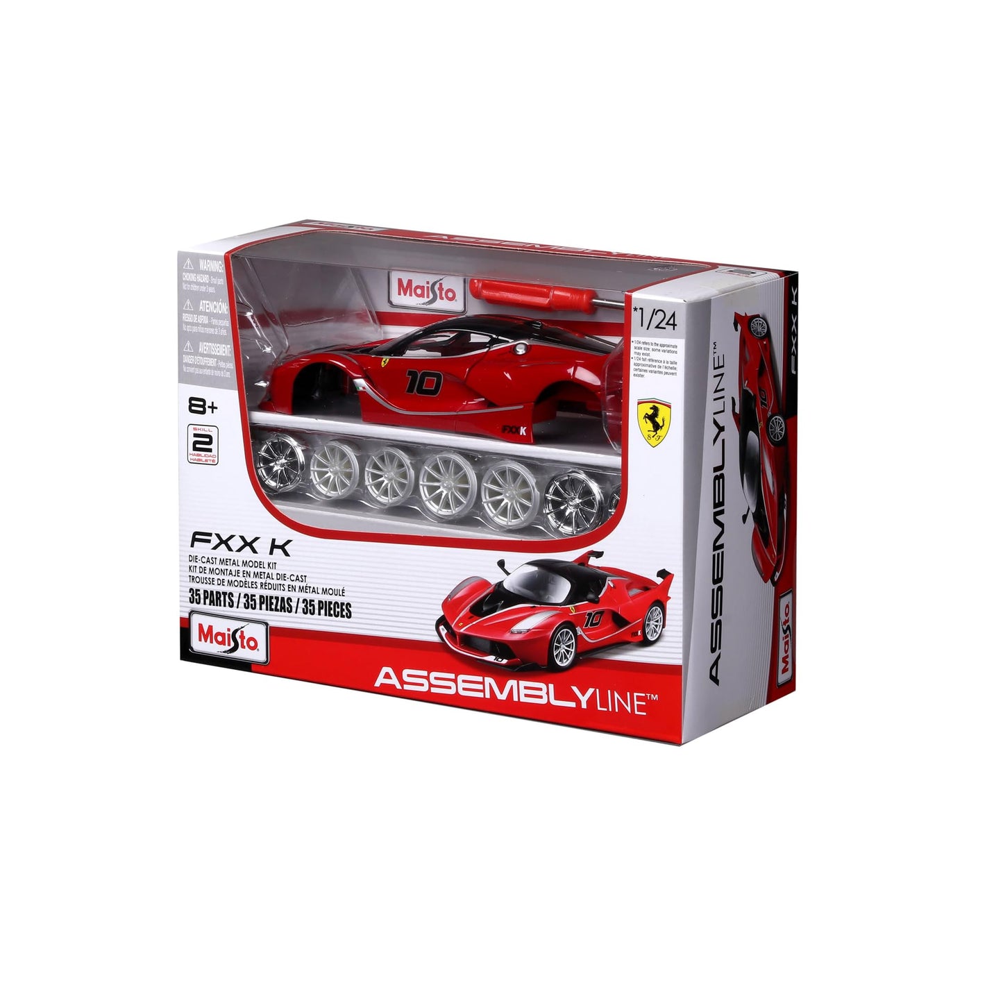 1: 24 Al Ferrari Fxx-K (Colors May Vary)