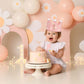 UDOTE Pink Daisy 1st Crown Hat