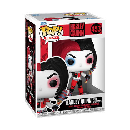 Funko POP! Heroes: DC - Harley Quinn with Weapons - DC Comics - Collectable Vinyl Figure - Gift Idea - Official Merchandise - for Kids & Adults
