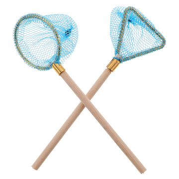 2Pcs 1/12 Miniature Fishing Nets Dollhouse Decoration Accessories, DIY Doll House Kit