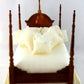 Dollhouse Miniature 1:12 Scale Walnut 4-Poster Bed #T6381