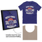 Americanflat T-Shirt Frame - 13.5x13.5 Frame with Shatter-Resistant Glass and Folding Insert - All-Star Collection - Black Tshirt Frames for Wall