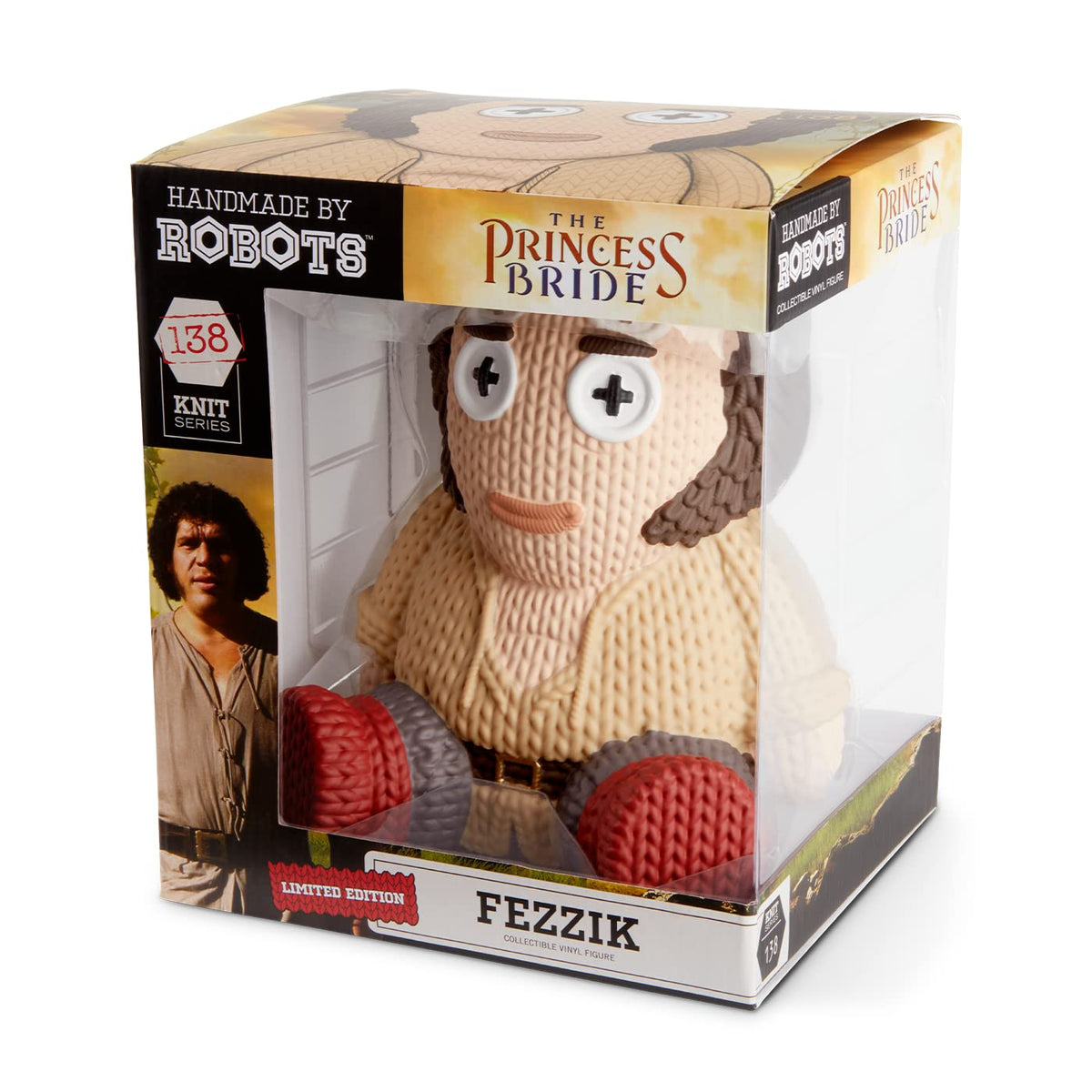Handmade by Robots - Princess Bride - Fezzik #138 (Limited Edition 7.4" Mighty Vinyl Figure)
