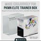 Dinavio Crafthouse PET Plastic ETB Protector Case 10 Pack - Elite Trainer Box Protector - ETB Case Compatible with Elite Trainer Boxes (Pack of 10)