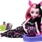 Monster High Doll, Draculaura Creepover Party Set with Pet Bat Count Fabulous, Sleepover Clothes & Accessories