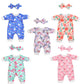 Sweet Dolly 5 Sets Baby Doll Accessories and Clothes - Headbands, Pajamas for 15-18 Inch Dolls, 10 PCs Total