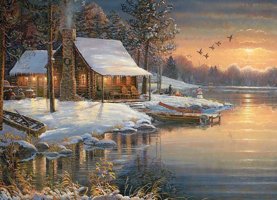 Cobble Hill 1000 Piece Puzzle - The Good Life - Sample Poster Included