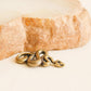 Aorvoras Miniature Snake Figurine, Brass Snake Figurines, Retro Snake Statue Ornament, Dollhouse Miniature Snake, Mini Micro Garden Landscaping