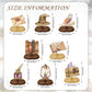 GLNystegal Magical Wizard Birthday Party Decorations Castle&Owl Honeycomb Table Centerpieces Magical Theme Party Decor for Birthday, Halloween
