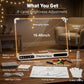 LED Light Up Drawing Board for Kids 5-12, 16''LED Note Board with Colors & Dimmable Glow, Scratch-Resistant Acrylic Magic Writing Board,Creative