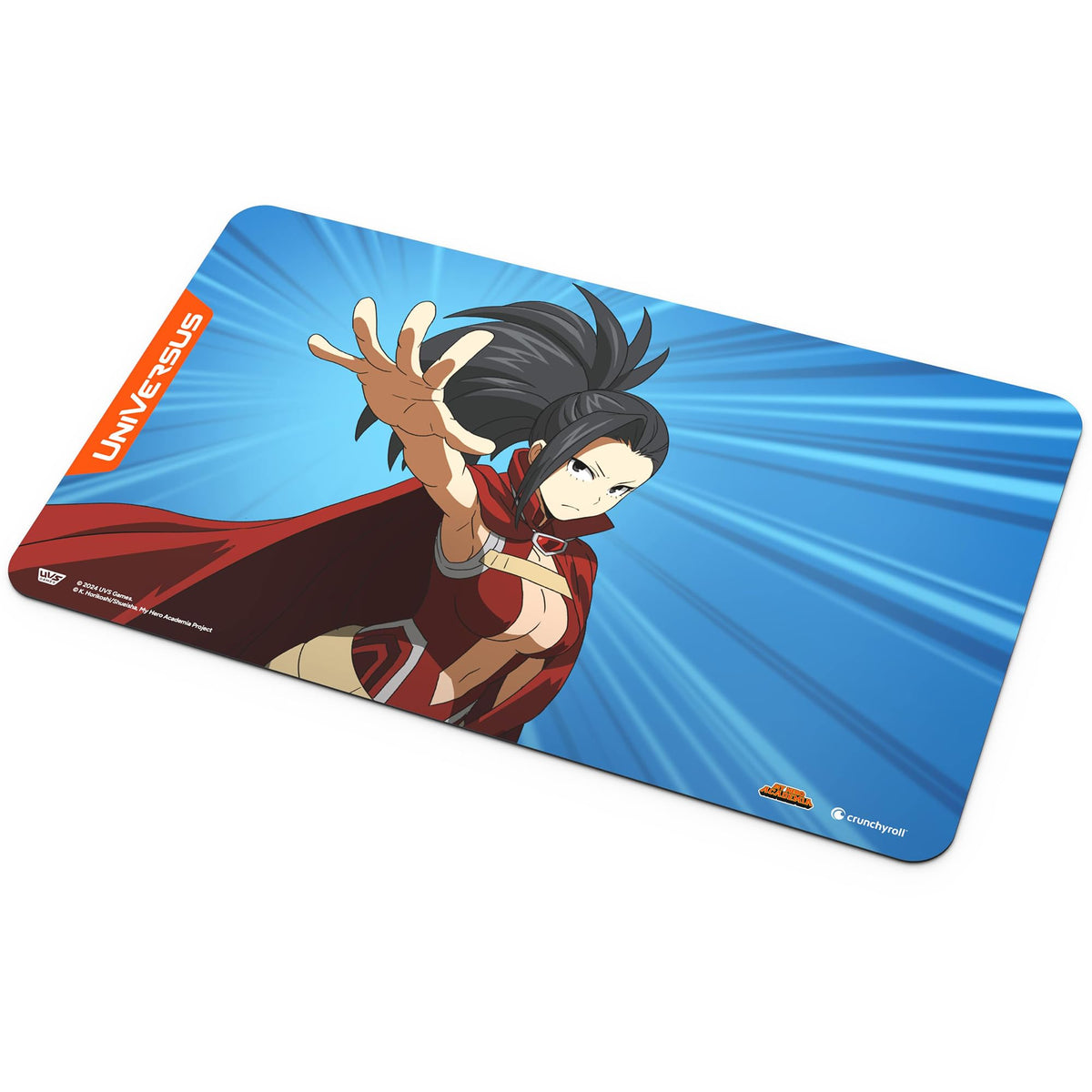 UniVersus My Hero Academia: Girl Power- Momo Yaoyorozu Playmat - 24 x 14 Neoprene Mat, Tabletop Card Game Accessory, UVS Games, Officially Licensed