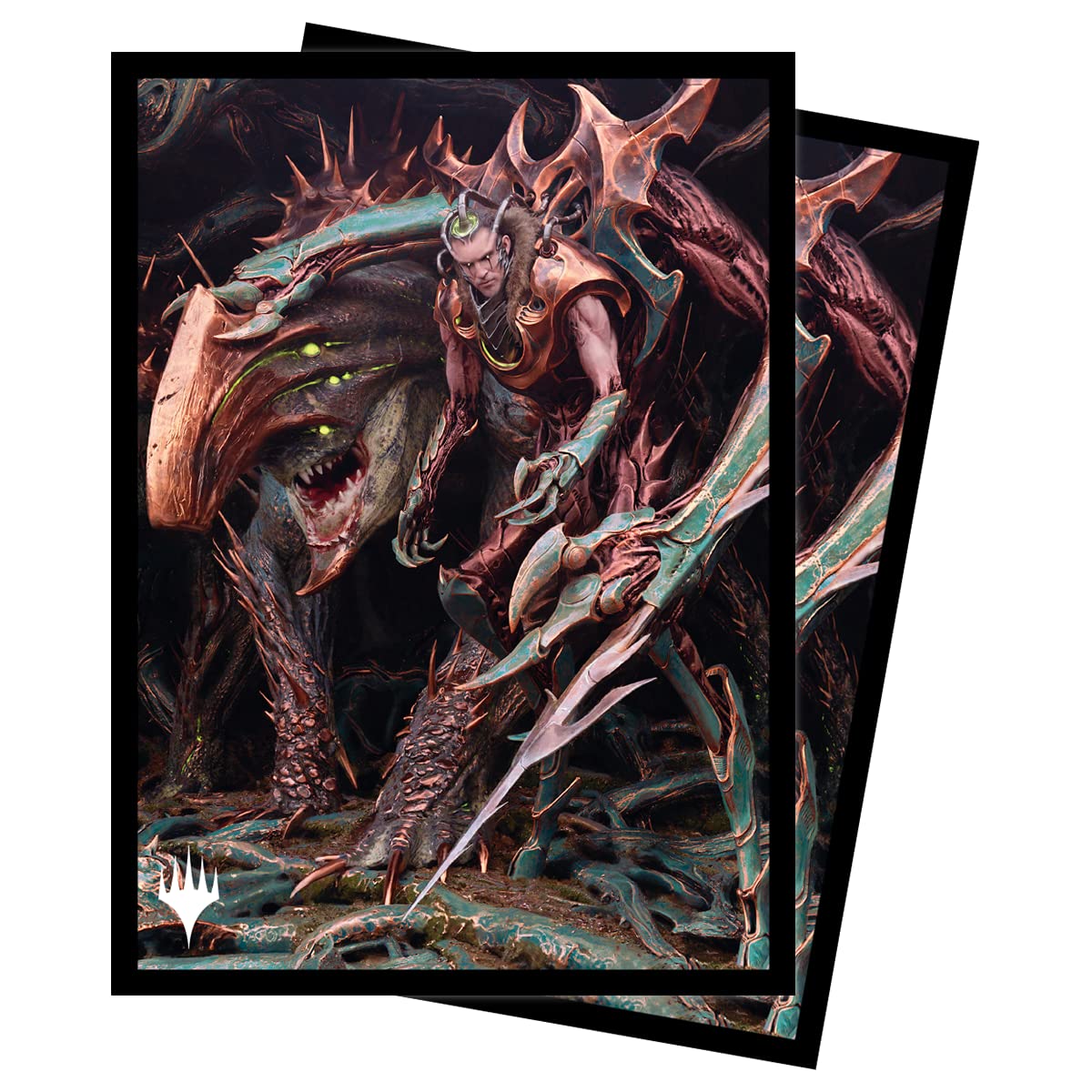 Ultra PRO - Magic: The Gathering Phyrexia All Will Be One - 100ct Standard Size Card Sleeves (Lukka, Bound to Ruin) Protect Collectible Cards, Trading