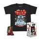 Funko Pocket POP! & Tee: Star Wars-Holiday R2D2 - Metallic - Large - (L) - T-Shirt - Clothes with Collectable Vinyl Minifigure - Gift Idea - Toys and
