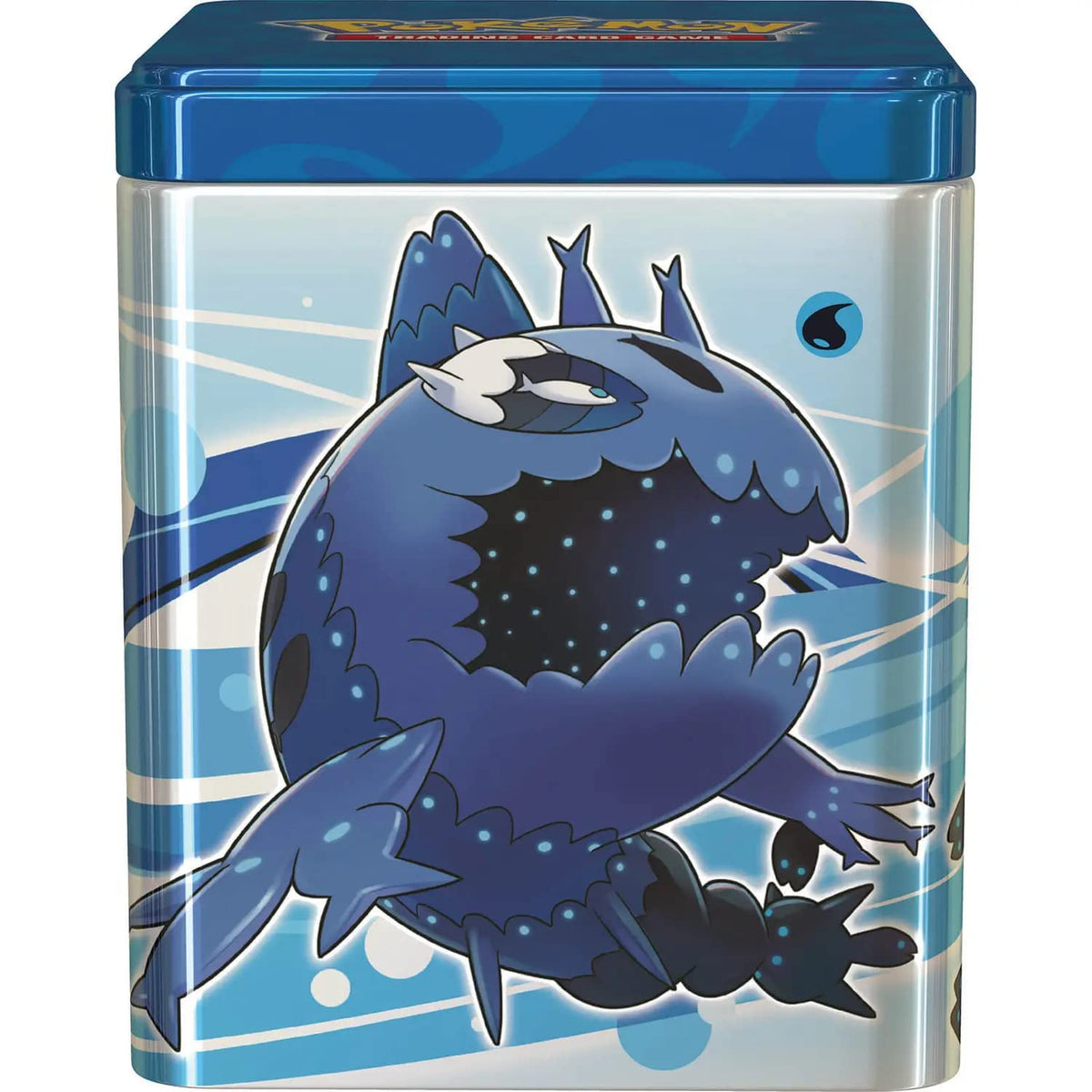 Pokemon TCG: Water Stacking Tin (3 Booster Packs & Coin)