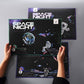 Space Series Scratch & Engraving Art Paper Kit (16"x11.2") for Teens & Adults - Rainbow Sketch Cosmos Astronaut Starry Sky Painting Painting