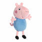 Aurora® Playful Peppa Pig™ George Pig Stuffed Animal - Officially Licensed Toys for All Fans - Perfect for Birthdays, Adults and Kids All Ages - Pink