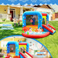 Step4Fun Inflatable Bounce House, Kids Castle Slide Bouncer for Children Jumping Outdoor and Indoor Party, Baby Backyard Water Jumper Toy with Blower