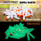 AMOSTING 1000PCS Glow in the Dark Foam Darts for Nerf Blasters