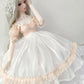 QGYDYH Bjd Doll Clothes,Ball Jointed Doll Clothes,Handmade?Fashionable Dress?for 1/3?1/4?1/6 bjd Doll (Yellow, 1/3)