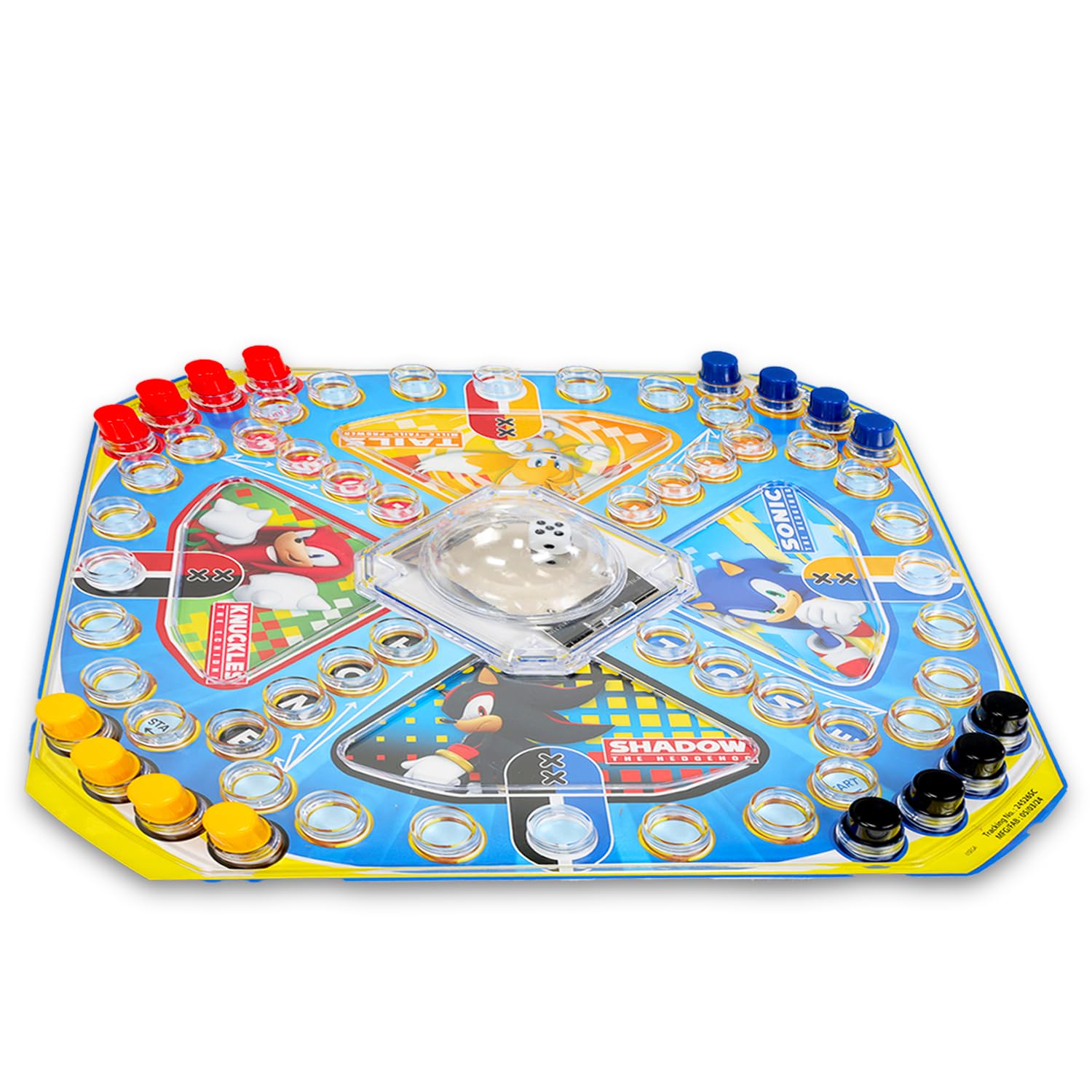 Sonic the Hedgehog Pop Up Board Game - Bundle with Sonic Board Game for Kids with Pop Up Dice Plus Stickers, More | Sonic the Hedgehog Games