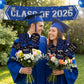 25 Pcs Red and Black Class of 2026 Congrats Grad Table Centerpieces Congratulate Graduation Centerpiece Sticks for Graduation Party Decorations