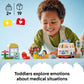 LEGO DUPLO Town Ambulance & Driver Building Toy Playset - Preschool Learning and Educational Ambulance Toy for Toddlers, Boys and Girls, Ages 2+ -