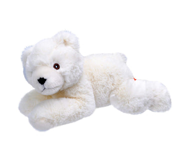 Wild Republic Ecokins Mini Polar Bear Stuffed Animal - 8"