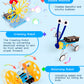 6-in-1 STEM Kit for Kids Ages 6-12, STEM Toys for Boys Ages 8-12, Robot Building Kit & Car Crafts for Kids, Science Activities Robotics Kits for 6 7 8