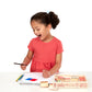 Melissa & Doug Wooden Stamp Set: Vehicles - 10 Stamps, 5 Colored Pencils, 2-Color Stamp Pad