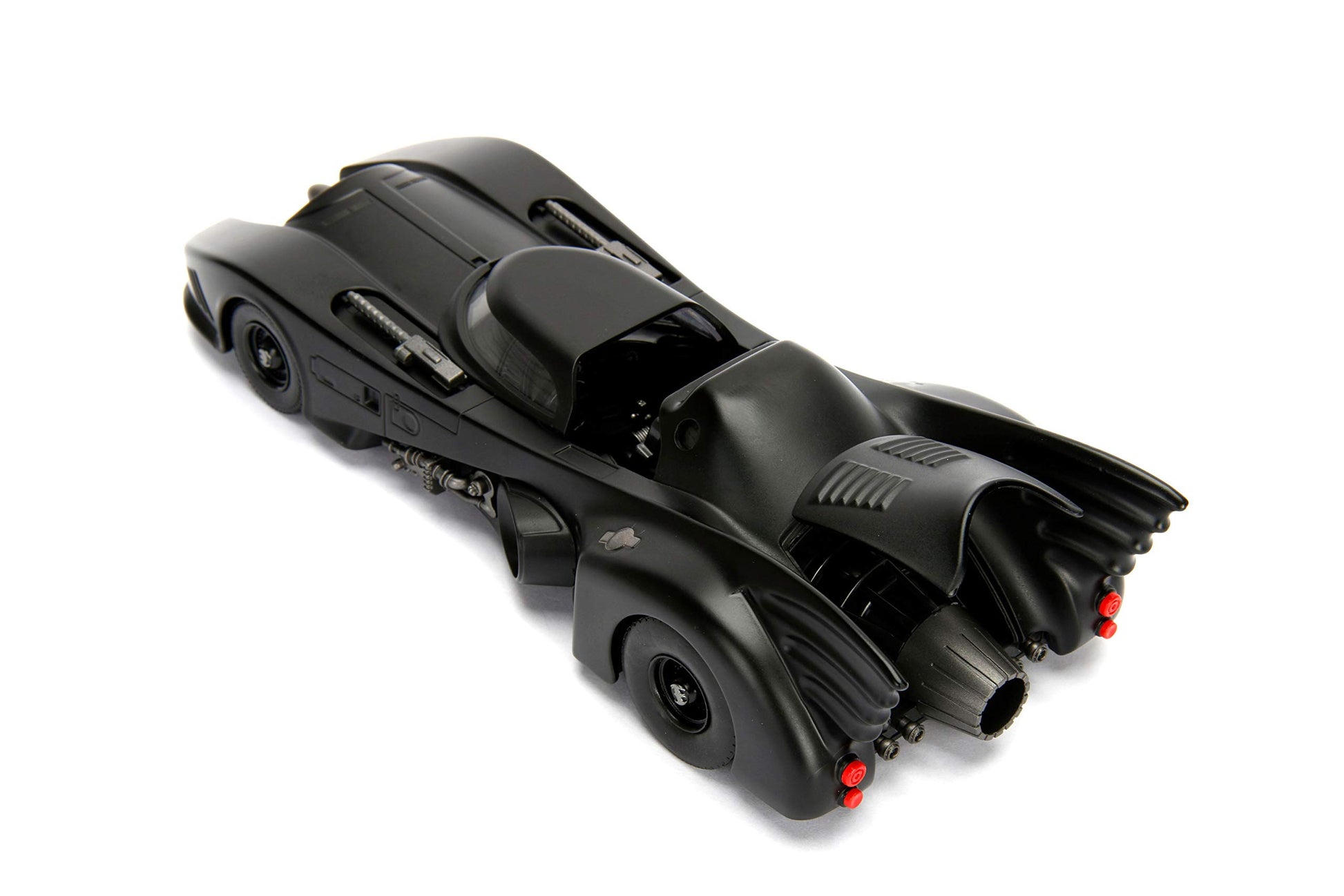 Jada Toys 1:24 1989 Batmobile Die-cast Car with 2.75" Batman Figure, Toys for Kids and Adults
