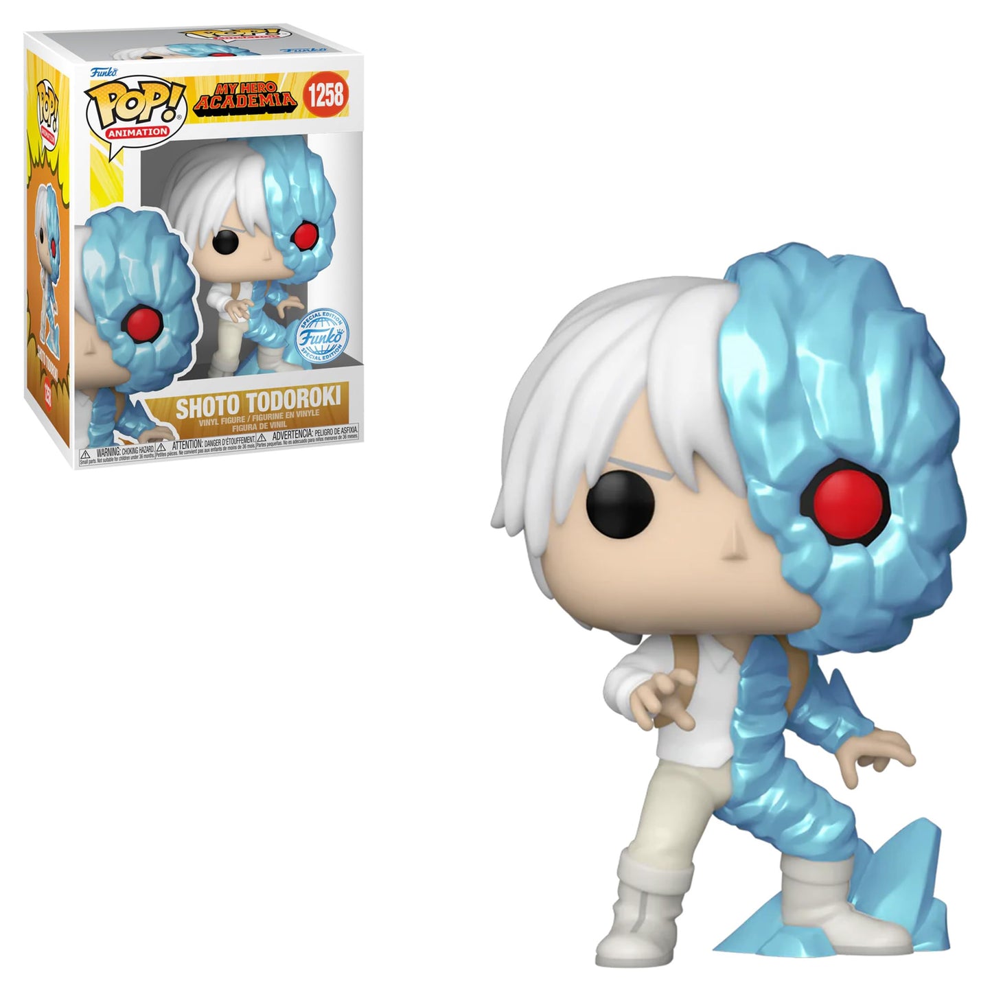 Funko Pop! Animation: My Hero Academia - Ice Shoto Todoroki (First Appearance) Figure (Special Edition)