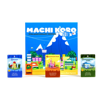 Machi Koro Board Game The Ultimate City-Building Game! Fast-Paced Dice Rolling Strategy Game for Kids and Adults, Ages 8+, 2-4 Players, 30 Minute