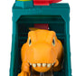 Fisher-Price Imaginext Jurassic World Launcher Set with 4.25-inch Chomping Toy T. rex Dinosaur, Blaster & Food Projectile