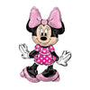 Anagram International, Inc. 95056 Minnie Mouse Consumer Inflated Party Balloon, 19", Multicolor