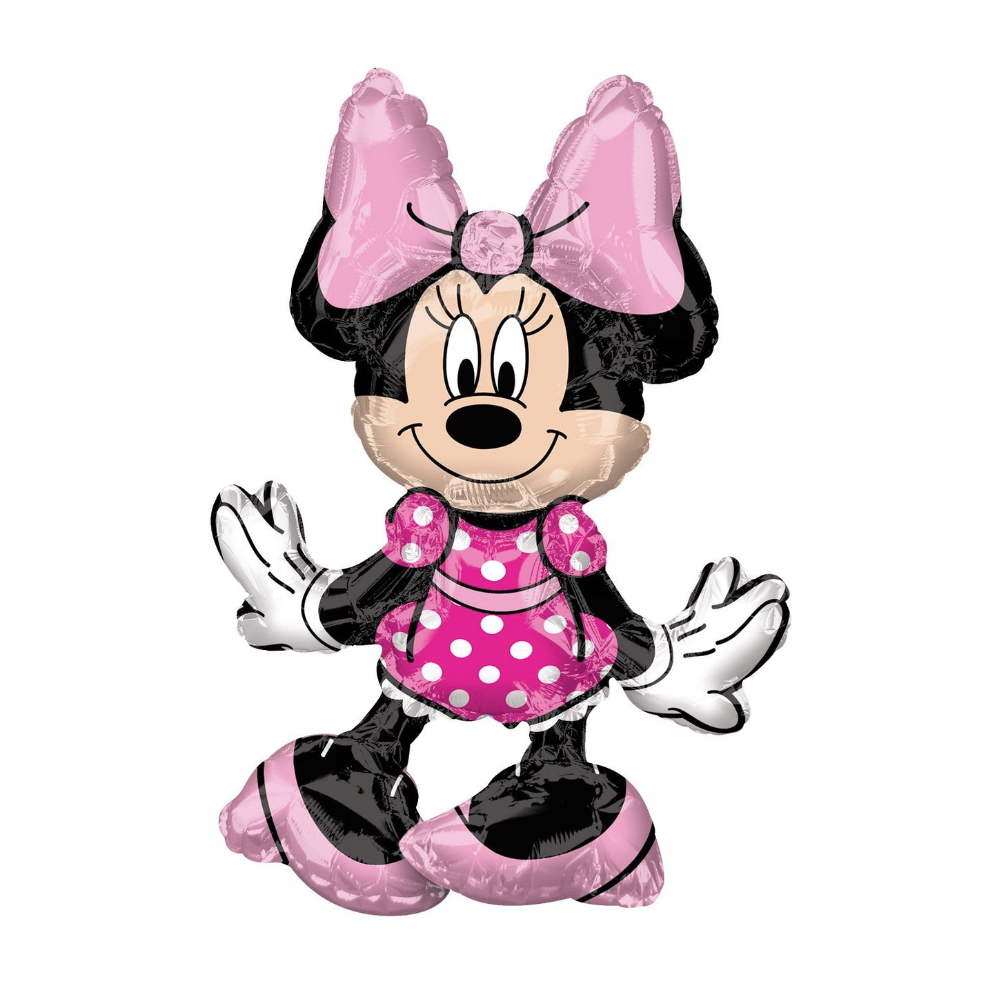 Anagram International, Inc. 95056 Minnie Mouse Consumer Inflated Party Balloon, 19", Multicolor
