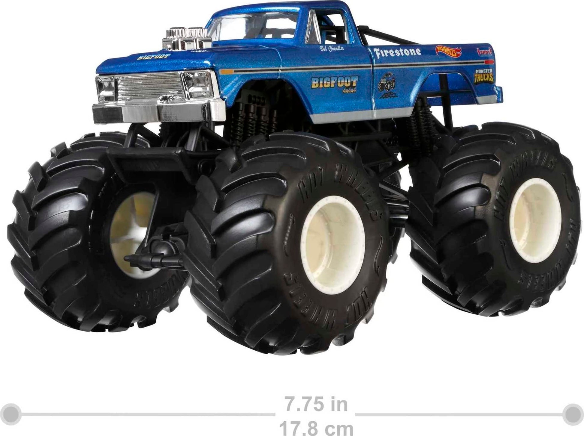 Hot Wheels Monster Trucks 1:24 Scale Assortment for Kids Age 3 4 5 6 7 8 Years Old Great Toy Trucks Large Scales