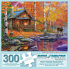 Bits and Pieces - 300 Piece Jigsaw Puzzle for Adults - 18" x 24" - Off The Grid - 300 pc Large Piece Fall Autumn Jigsaw by Bigelow Illustrations