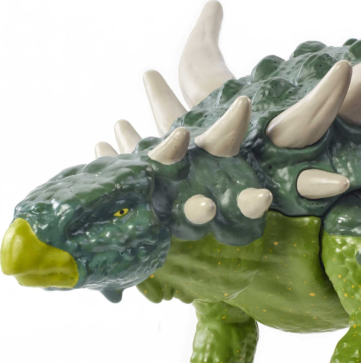 Mattel Jurassic World Fierce Force Dinosaur Action Figure, Sauropelta Dino Toy with Movable Joints, Realistic Sculpting & Single-Strike Motion