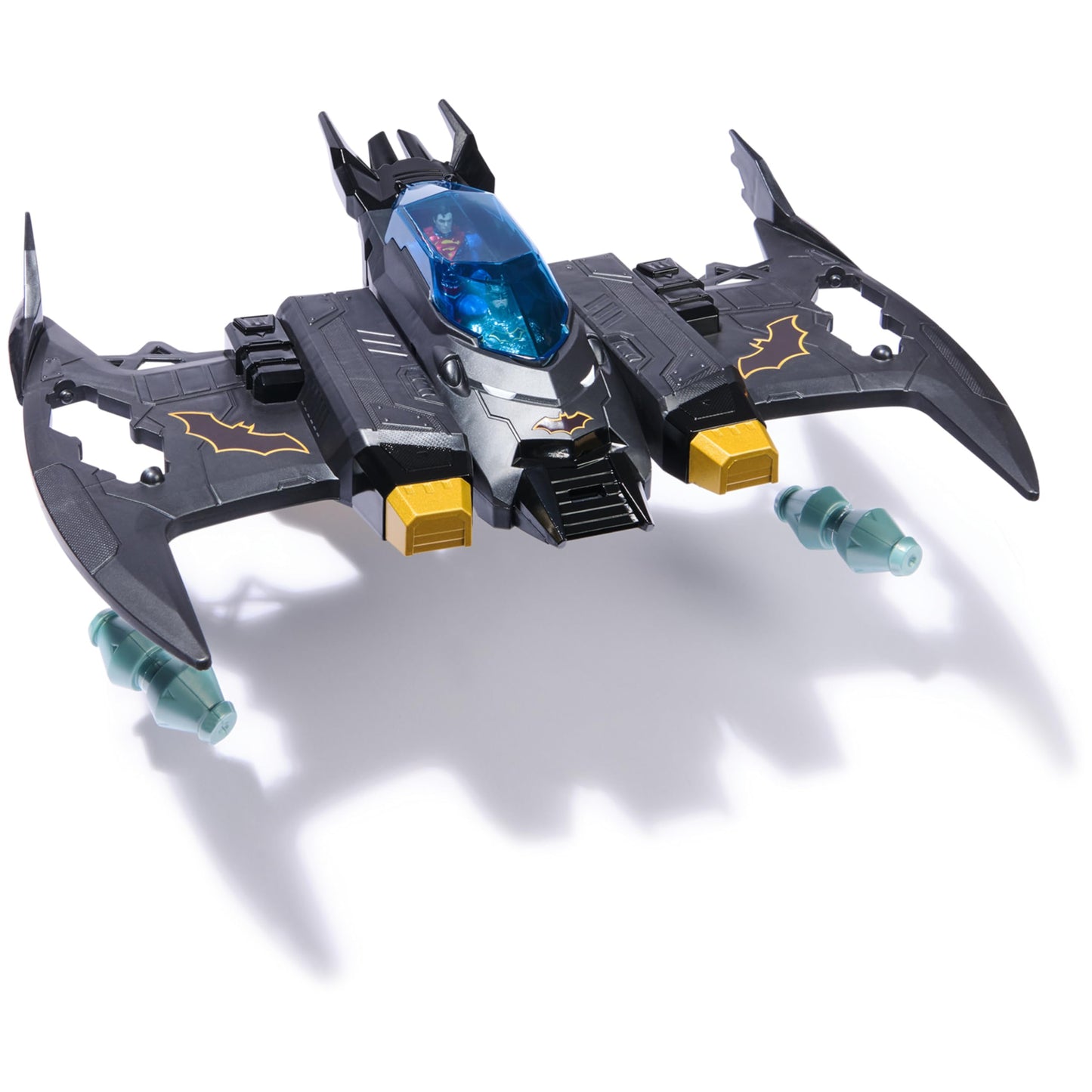 DC Comics Metal Force Transforming Batwing, 2-in-1 Playset